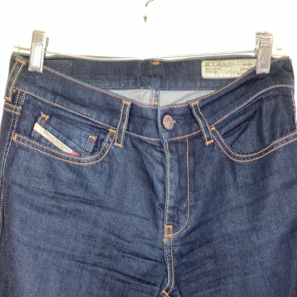 Diesel Industry Dark Wash Bootzee Regular Slim-Bootcut Jeans 27x30